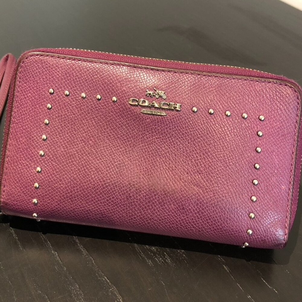 Coach Zip Wallet